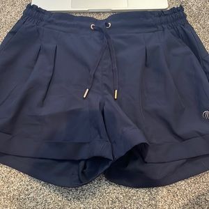Navy, fancy/casual shorts